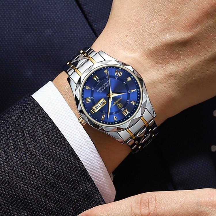 Mens Fully Automatic Waterproof Luminous Watch