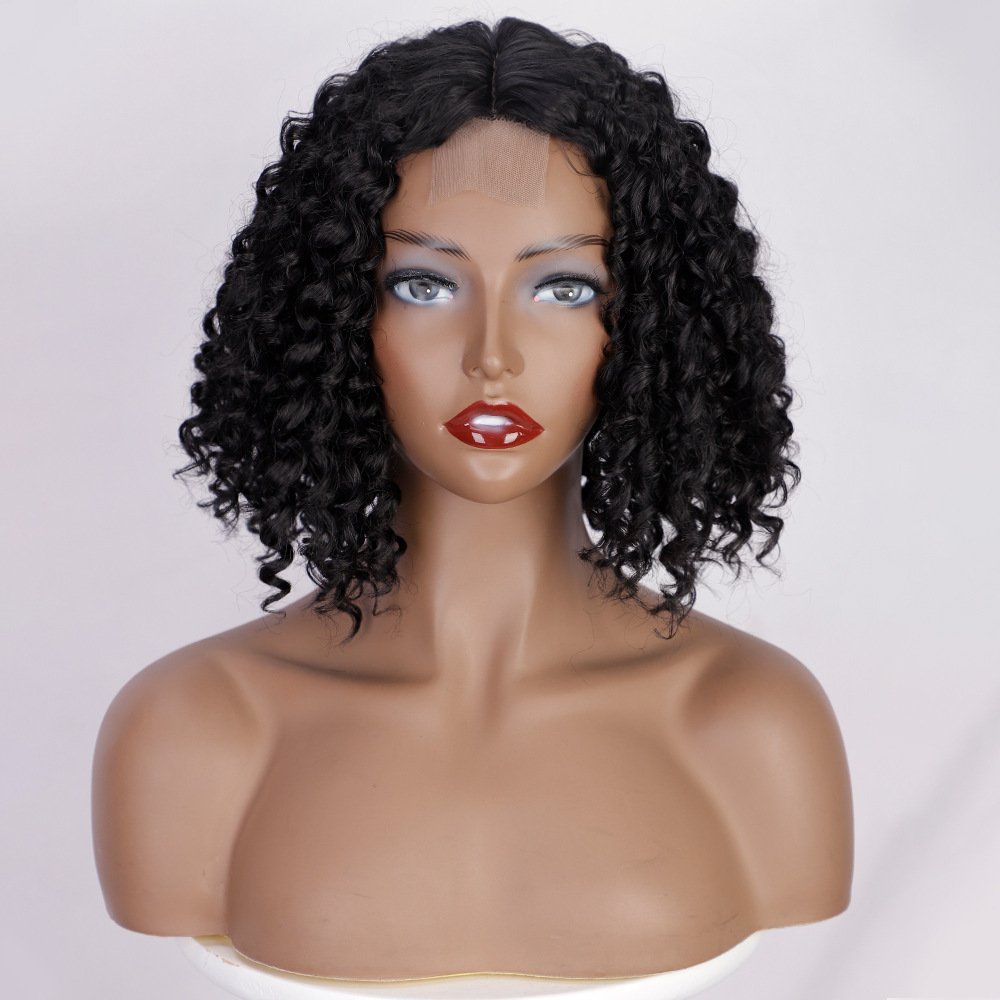 Women's Short Curly African Small Curly Hair - Image 3