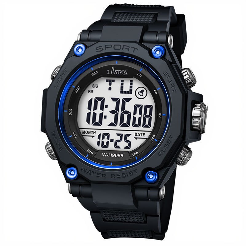 Men's Sports Watch With A Large Dial - Image 4