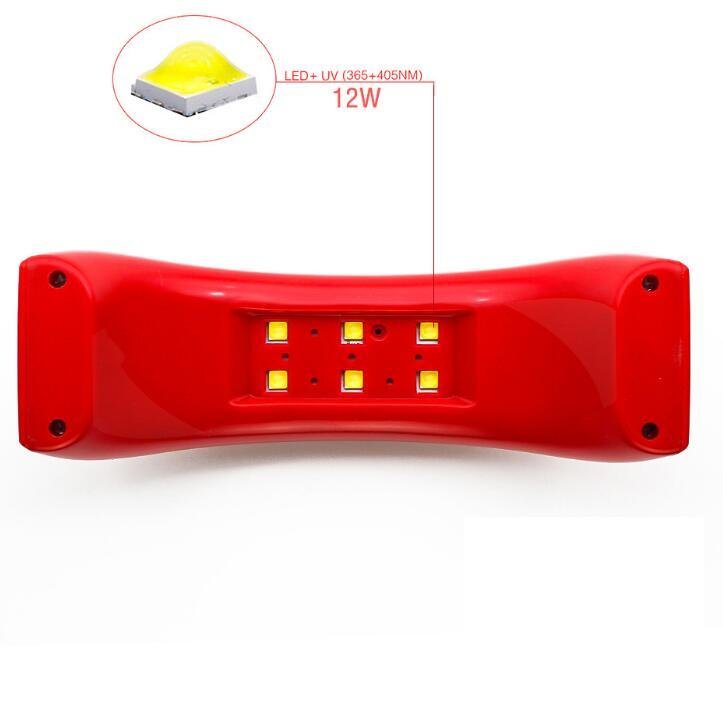LED Nail Art Lamp Gel Dryer Nail Art Lamp Mobile Phone Modeling Curing UV Gel - Image 2
