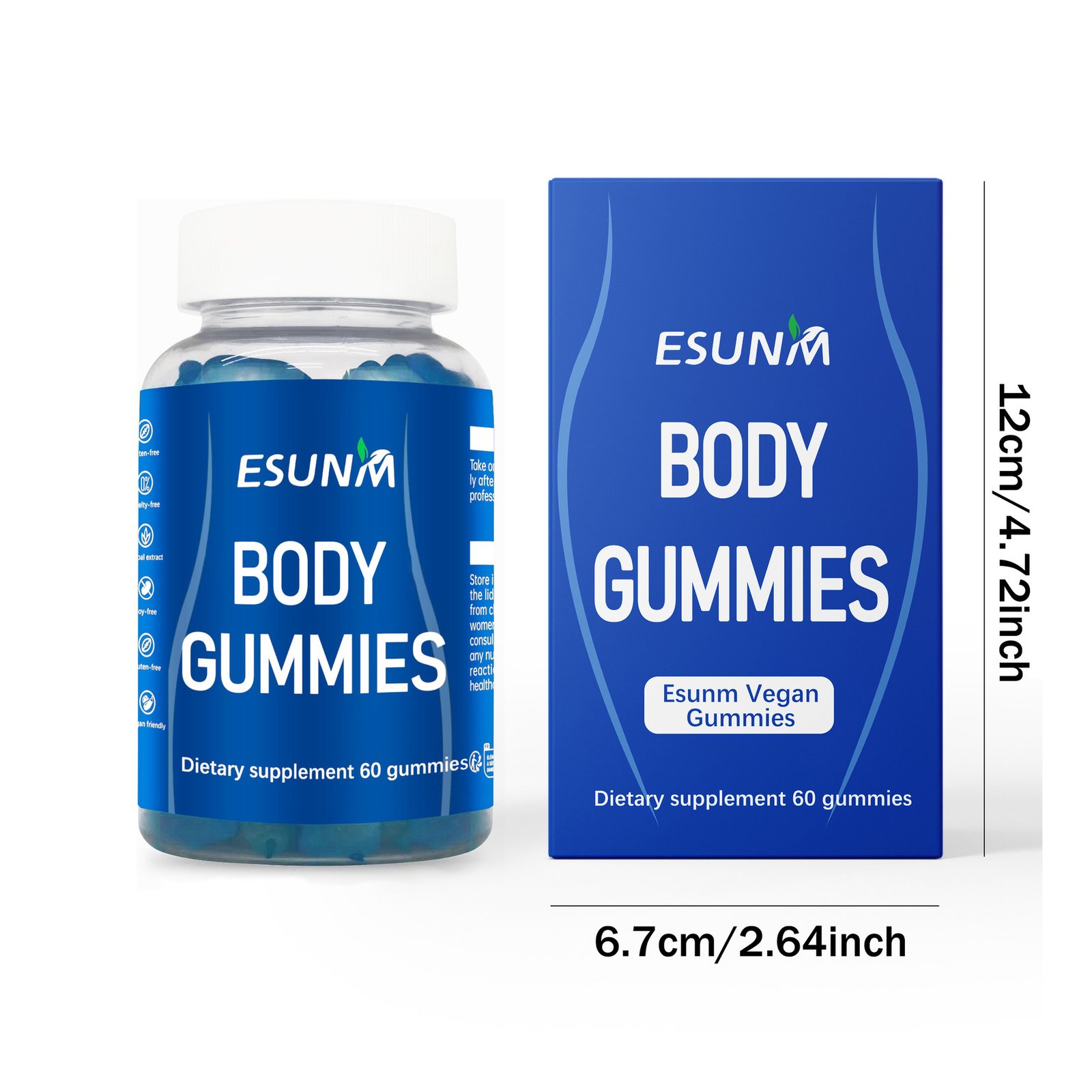Household Hot Products Gummy Bear 60 Tablets - Image 3