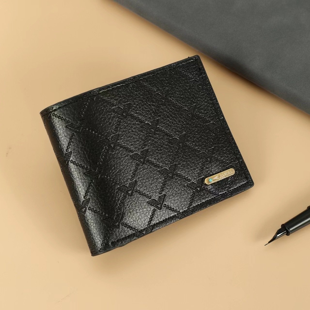 Men's Wallet Card Holder Short Wallet - Image 6