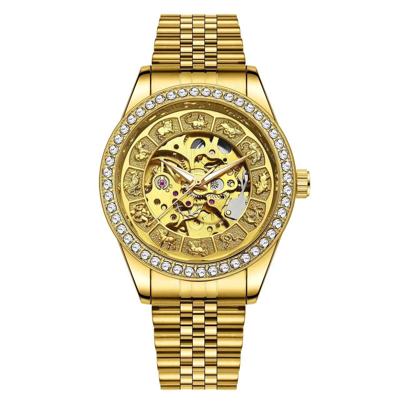 Waterproof Mens Business Automatic Mechanical Watch - Image 5