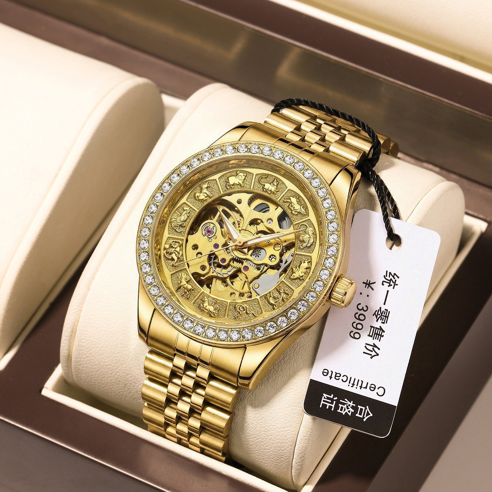Waterproof Mens Business Automatic Mechanical Watch - Image 2