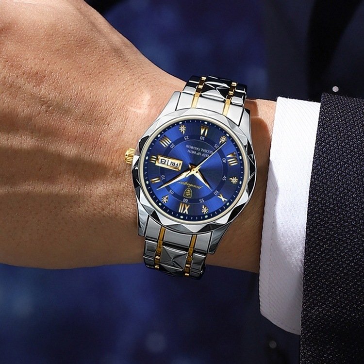 Mens Fully Automatic Waterproof Luminous Watch - Image 2