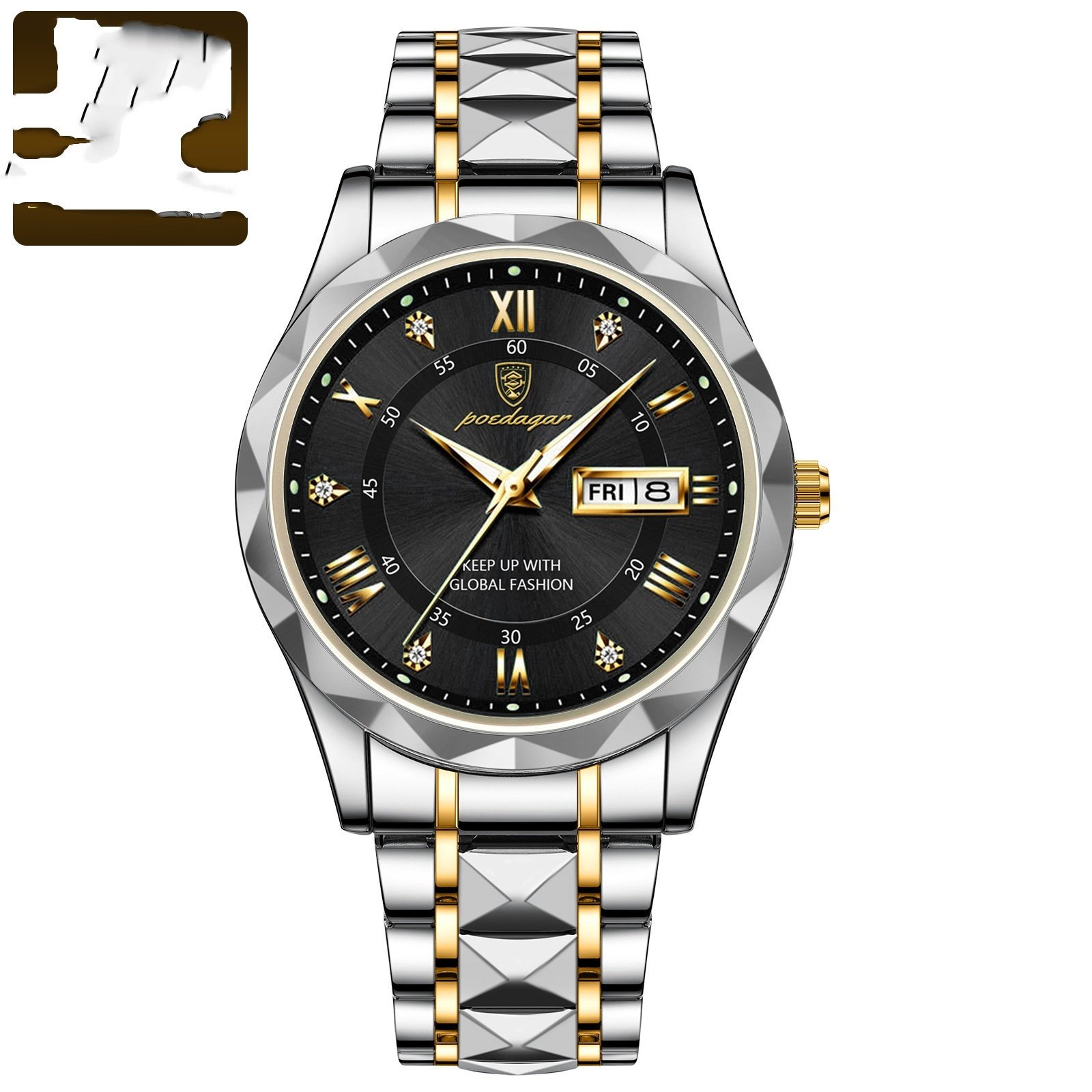 Mens Fully Automatic Waterproof Luminous Watch - Image 5