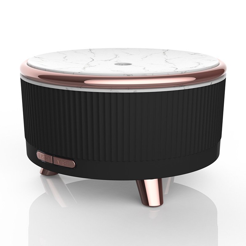 Ultrasonic Aroma Diffuser Wood Grain Home Mini 500ml Humidifier Desktop Large Capacity Essential Oil Diffuser - Image 6