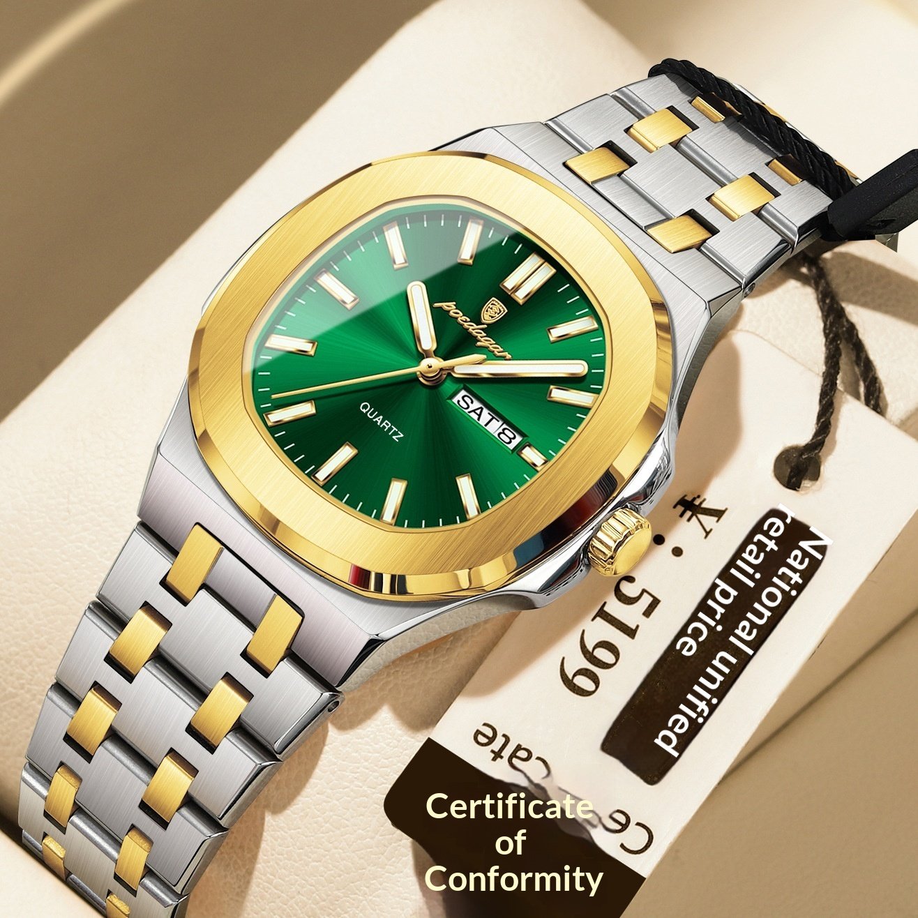 Ultra-thin Watch With Waterproof And Luminous Features - Image 10