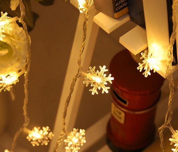 LED small lights flashing lights lights with stars small decoration - Image 10