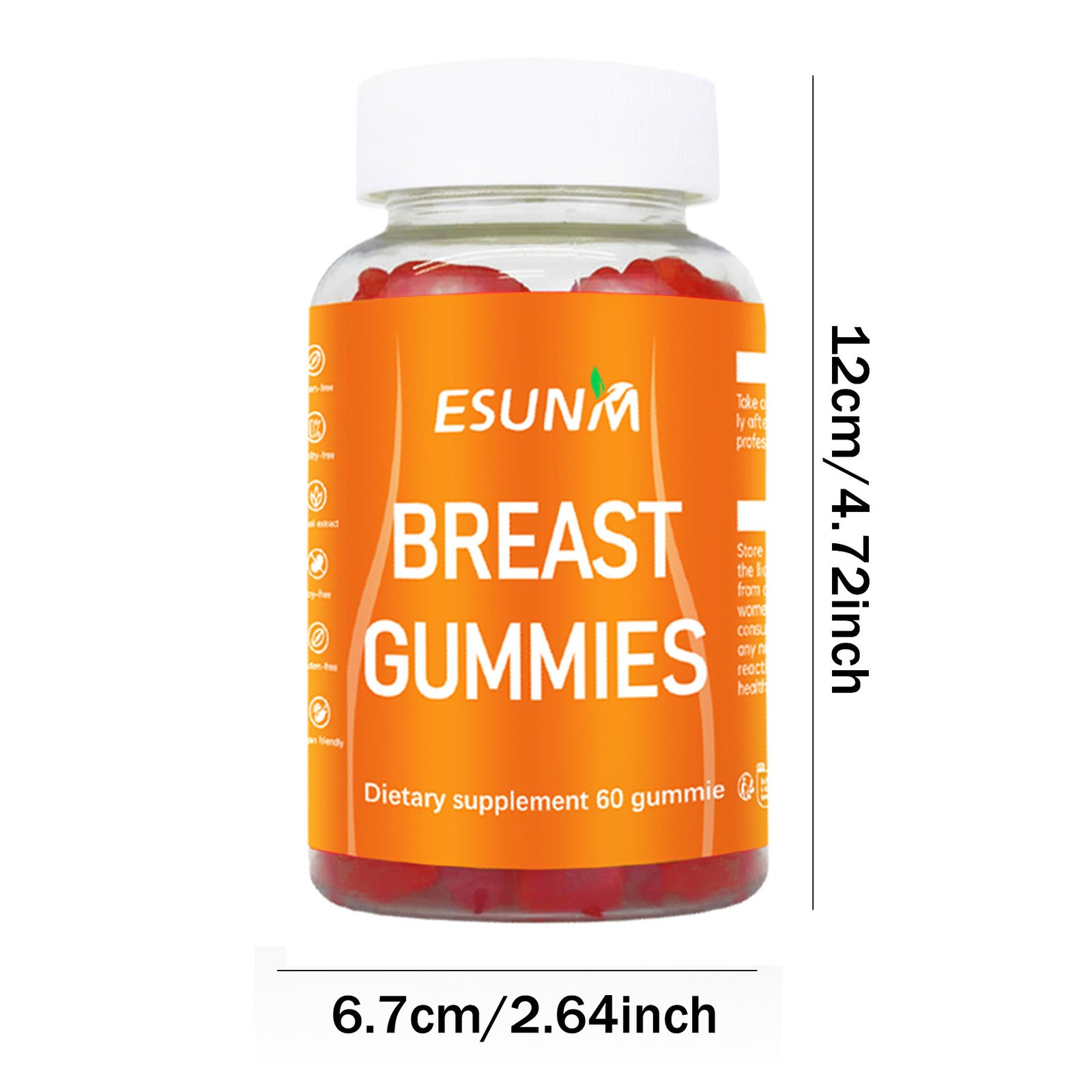 Household Hot Products Gummy Bear 60 Tablets - Image 4