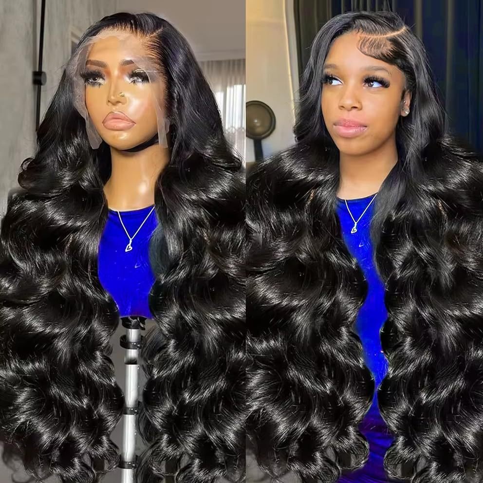 Lace Big Wave Long Curly Wig Head Cover - Image 6