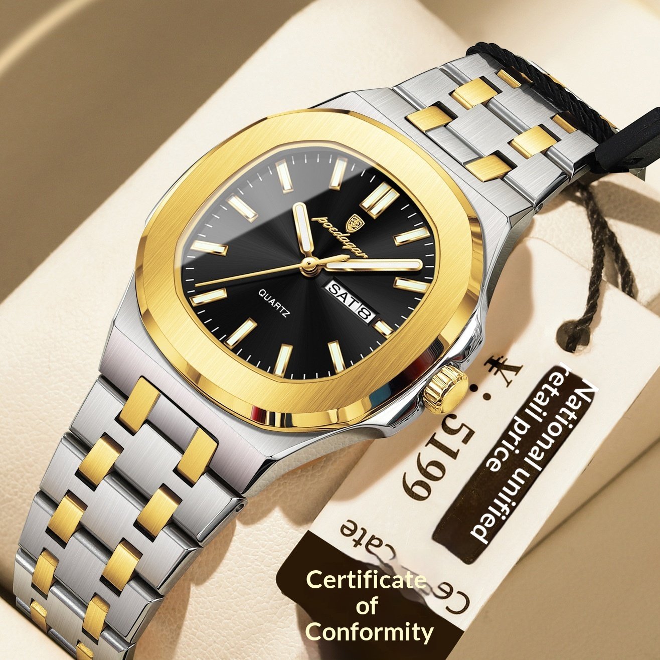 Ultra-thin Watch With Waterproof And Luminous Features - Image 8