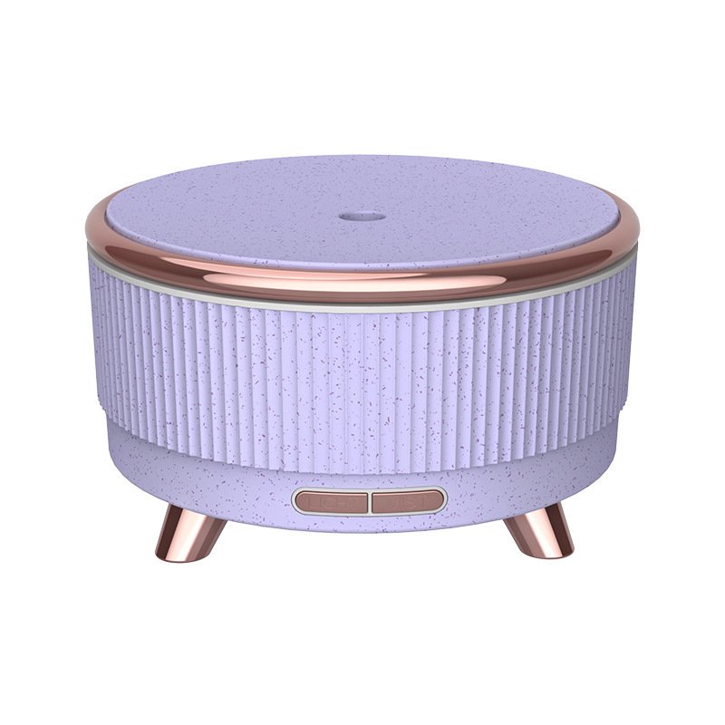 Ultrasonic Aroma Diffuser Wood Grain Home Mini 500ml Humidifier Desktop Large Capacity Essential Oil Diffuser - Image 7