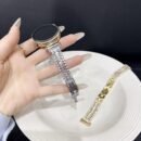 Shiny Zircon Metal Watch Band For Apple Watch Series 10 11 Ultra - Women's Fashionable Strap Accessory