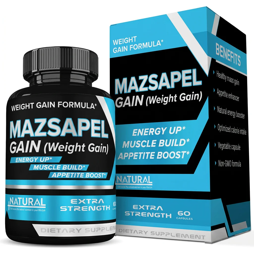 MAZSAPEL GAIN (Weight Gain) Capsules