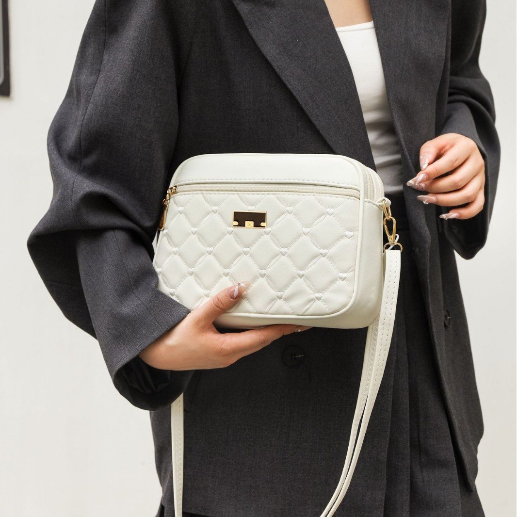Fashionable Solid-Color Summer Shoulder Bag - Image 2