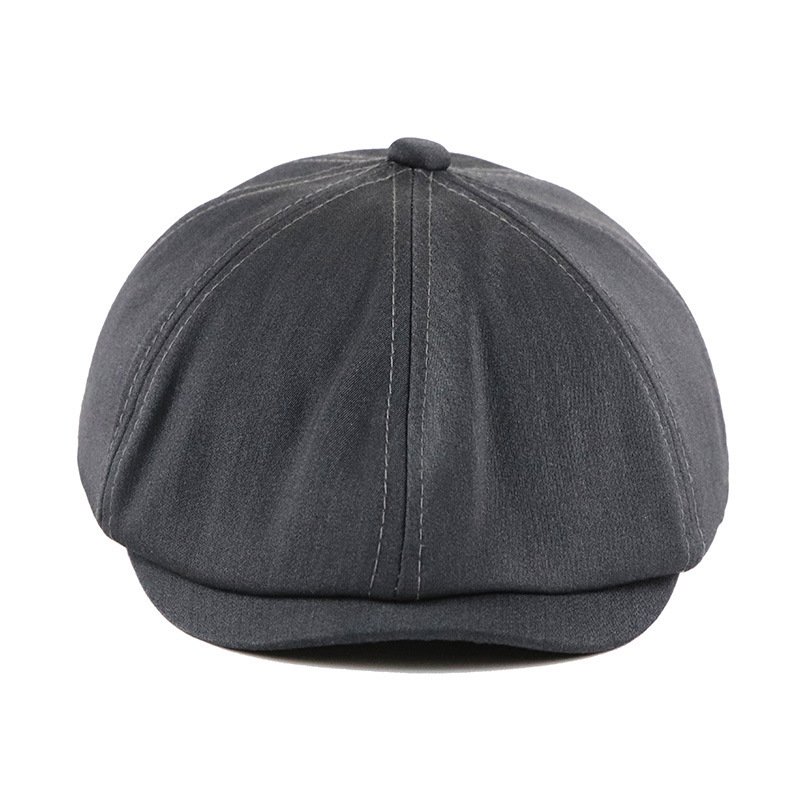 Solid Color Retro Beret Men And Women Spring, Autumn And Winter - Image 4