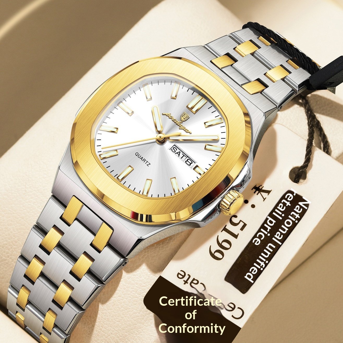Ultra-thin Watch With Waterproof And Luminous Features - Image 7