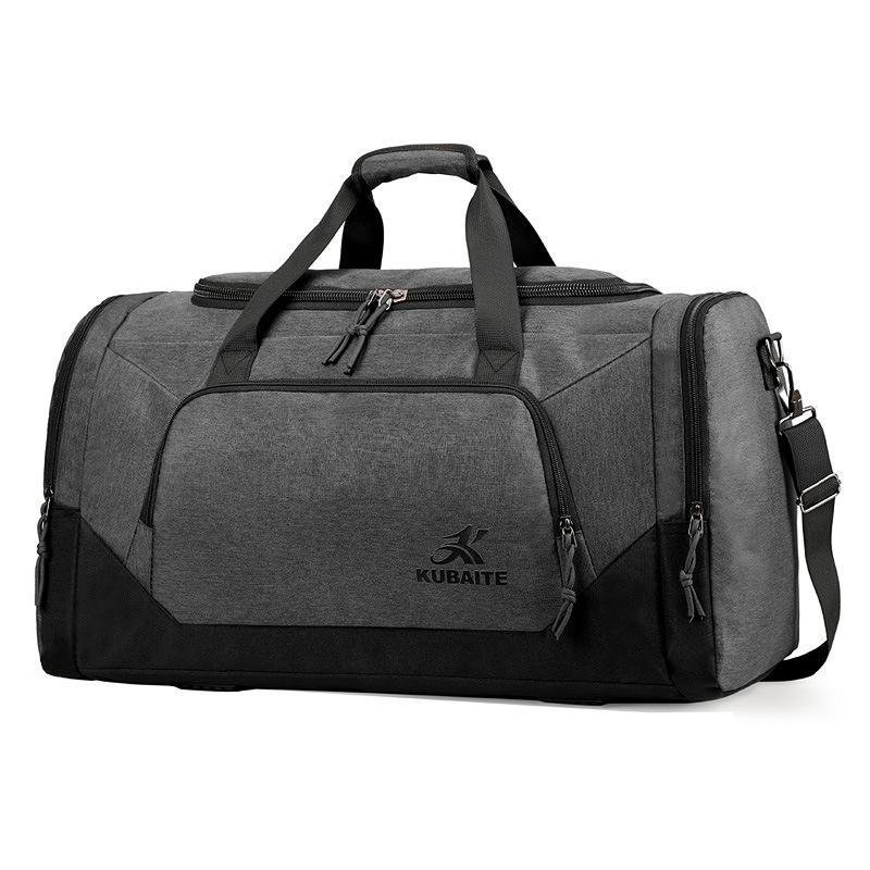 Multifunctional Solid-color Gym Bag With Large Capacity And Dry-wet Separation - Image 5