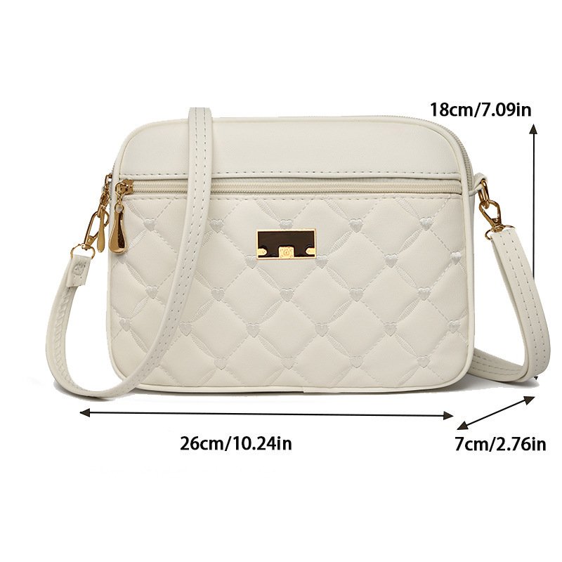 Fashionable Solid-Color Summer Shoulder Bag - Image 6