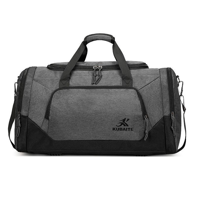 Multifunctional Solid-color Gym Bag With Large Capacity And Dry-wet Separation - Image 3
