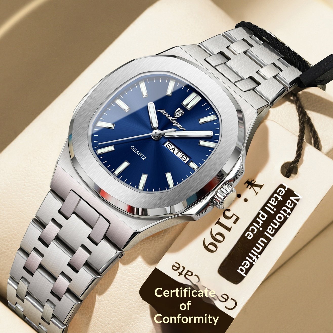 Ultra-thin Watch With Waterproof And Luminous Features - Image 6