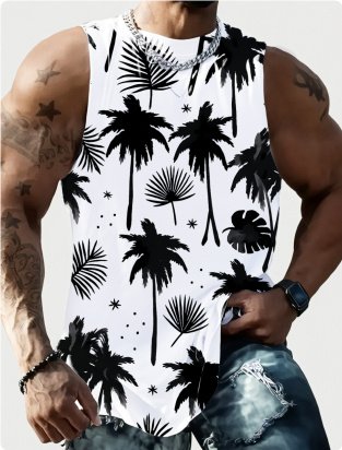 Full Printed Vest Made Of Polyester Material - Image 4
